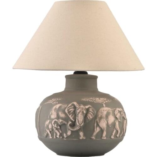 Ceramic Medium Stone Ceramic Cream Lampshade