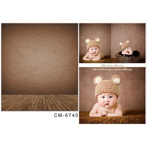 5X7ft Vinyl photography backdrops Brown wall Photo Background Digital printing Children Backgrounds for photo studio CM-6740