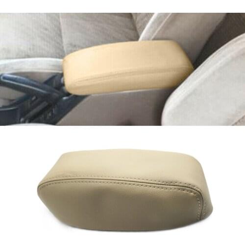 Beige For Toyota 4Runner 1996 1997 1998 1999 2000 2001 2002 Microfiber Leather Interior Center Control Armrest Box Cover Trim