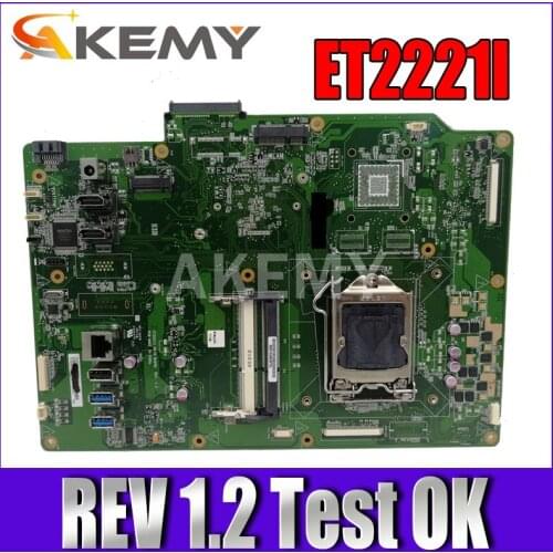 Akemy ET2221I All-in-one Mainboard REV 1.2 For Asus ET2221I ET2221 Motherboard 90PT00L0-R01000 100% Tested
