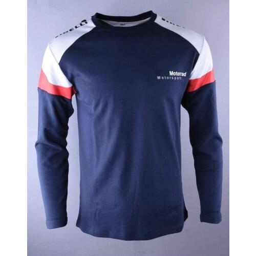 Motocross Racing Long Sleeve For BMW Motorrad Motorsport Motorcycle ATV Bike Mens T-shirt