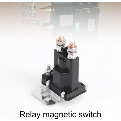 Normally Open Battery Isolator Relay Switch 12V/24V 500A Battery Relay Start for Vehicles