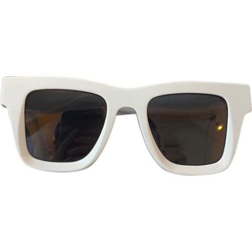 New Fashion Brand Designer Sunglasses Women Acetate Sun Glasses Female Mirror Big Oculos Feminino De Sol UV400