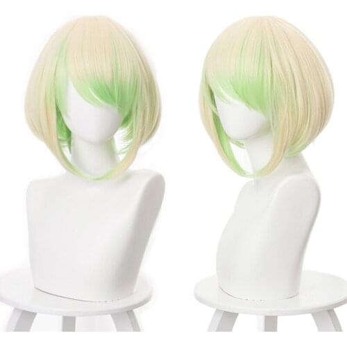 PROMARE LIO FOTIA Mad Burnish Coplay Wig Hair Halloween Carnival Wigs+free cap