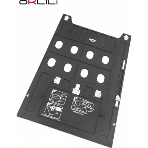 5PC X Plastic Inkjet PVC ID Card Printing Tray for Epson 1400 1410 1430 1430W 1500W R800 R1800 R1900 R2000 R2880 R3000 P400 P600