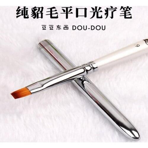 Professional Acrylic French Nail Art Brush Pen UV Gel Polish Extension Painting Drawing Kolinsky Sable Brushes
