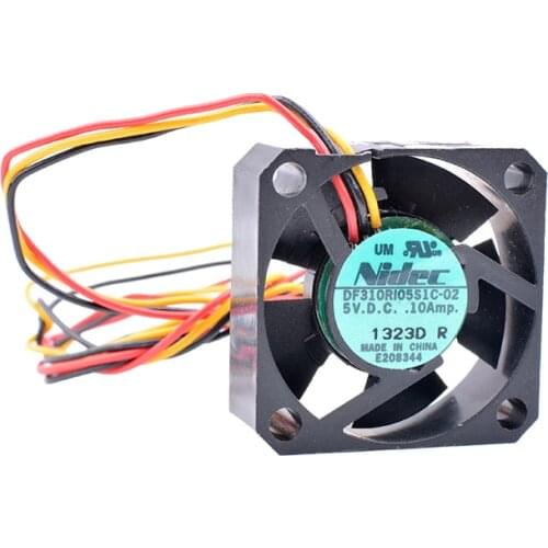 COOLING REVOLUTION DF310RI05S1C-02 3010 3cm 5V 0.10A Router small instrument equipment air volume cooling fan
