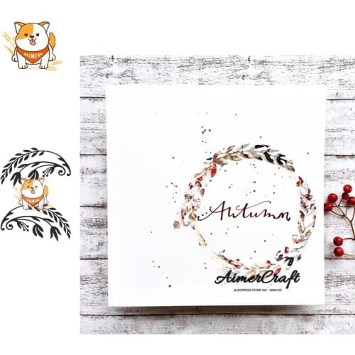 Rice Ear Flower Metal Cutting Dies Scrapbooking Stencil For DIY Paper Card Decorative Embossing Die Cut Craft Dies New 2019