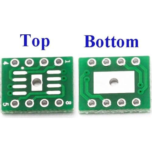 SO SOIC8 sop8 to DIP8 IC Adapter sop8 socket test experiment board SMD