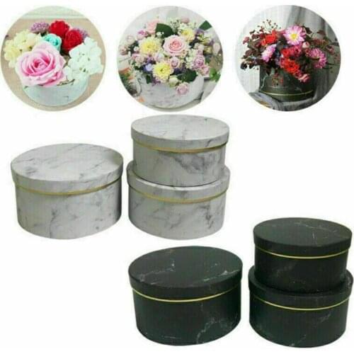 1/3Pcs Florist Hat Boxes Xmas Flower Bouquet Plant Living Vase Gift Box Wedding Florist Packing Box For Valentines Day Gift