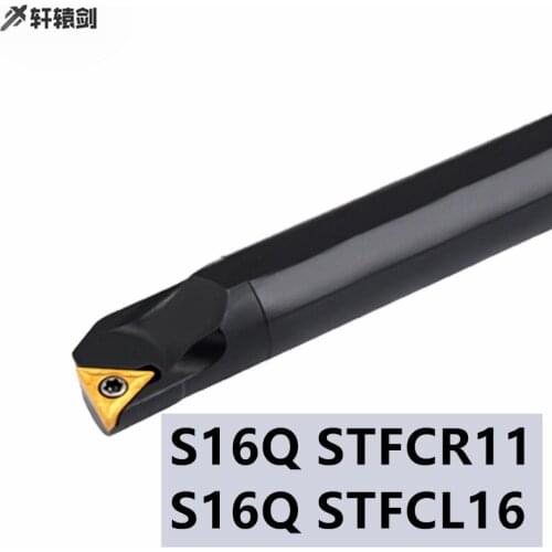 1PC S16Q STFCR11 STFCR16 STFCL16 Lathe Tool Holder Boring Turning Holder Carbide Rod TCMT