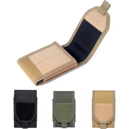 CQC 5.5 Inch Tactical Mobile Phone Pouch Wallet Nylon Waterproof Military Cell Phone Case Holder Waist Belt Bag