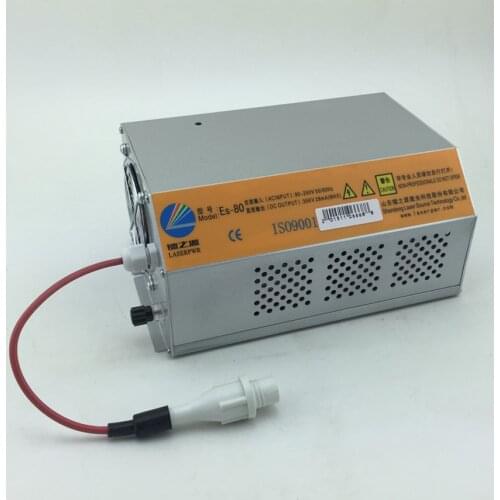 80W HY-ES80 CO2 laser power supply for 80w laser engraving and cutting machine