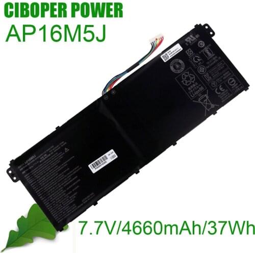 Genuine Quality Laptop Battery AP16M5J 7.7V/4660mAh/37Wh For A315-21 A315-51 ES1A114 A315 KT.00205.004 KT.00205005 2ICP4/80/104