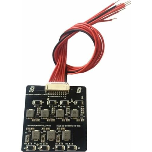 3s 4s 5s 6s 7s 1.2A Balance Li-ion Lifepo4 Lithium Battery Active Equalizer Balancer Inductive Energy Transfer Board BMS 2s - 8s