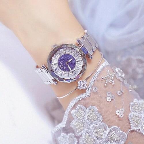 New Silver Womens Watch Casual Dress Ladies Watch Fashion Waterproof Steel Quartz Wrist Watches For Women Valentines Gift 2021