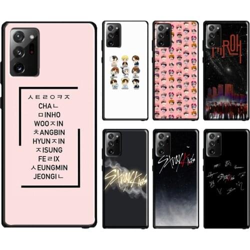 Stray Kids Signatures Case For Samsung S20 S8 S9 S10 Plus S10e Coque For Galaxy Note 20 Ultra Note 10 Lite