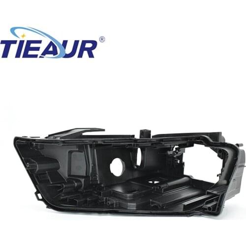 Headlight back base For Audi Q3 LED High Standard 2016 2017 2018 Headlight Rear Case Black lampshade