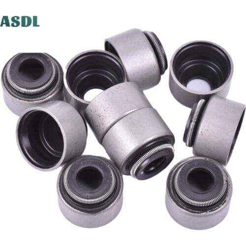 2pc 6mm Motorcycle Valve Stem Oil Seal For Yamaha XT225 Serow TT225 TTR225 TW225E TW225 TW XT 225 TTR TT 225 Racing Street bike