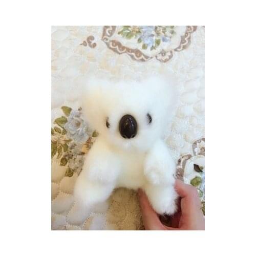 Mini cute plush koala toy high quality white koala doll birthday gift about 16cm 2799