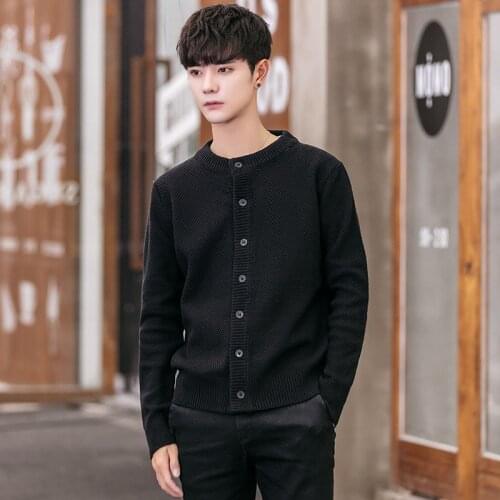 MRMT 2021 Brand Spring Autumn New Mens Sweaters Round Neck Knitting Sweaters Leisure Thin for Male Cardigan Sweater Coat