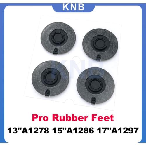 New 4Pcs/set Laptop Bottom Case Rubber Feet For Macbook Pro 13" 15" 17" A1278 A1286 A1297 2008-2012 year