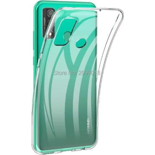 For Huawei P Smart 2020 POT-LX1A 6.21 Case P Smart 2020 Transparent TPU Silicone Back Cover Phone Case Huawei P Smart 2020