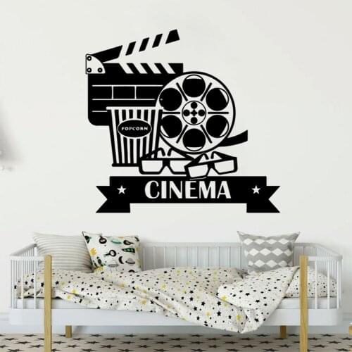 Carved movice Wall Stickers Modern Interior Art Wall Decoration For Childrens Room Wall Decoration