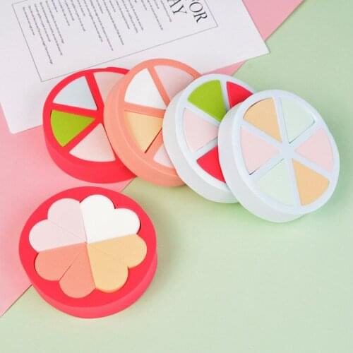 Powder Puff Dry And Wet Sponge No Powder Absorption Make-up Powder Puff Soaking Water Big Wet Powder Puff Make-up Tool