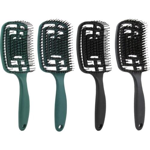 Styling Elastic Scalp Massage Mosquito Coil Comb Hairdresser Smooth Hair Brush Hair Comb Detangling Reduce Hair Loss Comb