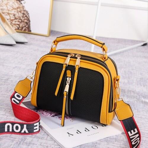 YINGPEI Women Messenger Bags Leather Shoulder Bag Ladies Handbags 2018 New Purse Satchel Fashion Tote Bags Gift