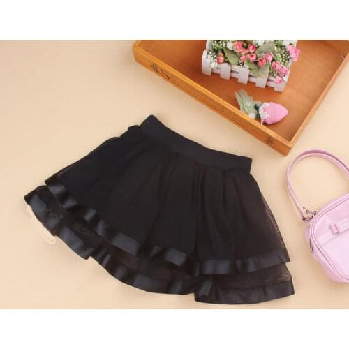 Black 2020 Spring Autumn Summer Cake Teenage School Girls Skirts Children Clothes Baby Mesh Tutu Girl Skirt Tutus JW1357A