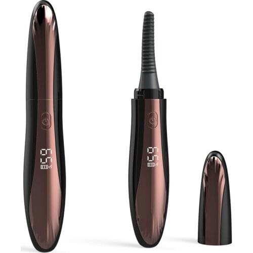 Electric Heating Eyelash Curler USB Rechargeable Eyelash Clip Temperature Control Lasting Makeup Electric Eyelash Shaping Tool