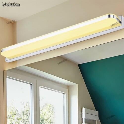 Mirror headlamp perforation-free led bathroom toilet dressing lamp mirror lamp wall lamp contracted mirror cabinet lamp CD50 W06