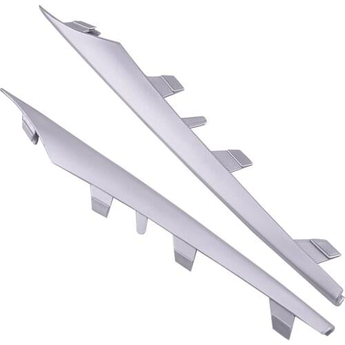 1 Pair Car Bumper Lower Grille Decorative Molding Strip fit for BMW X5 E70 2011-2013