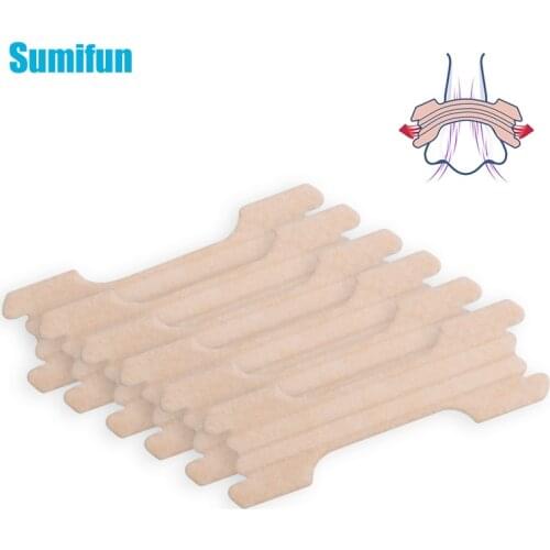 6/12/24Pcs Nose Rhinitis Strips Relief Plaster Nasal Congestion Snore Stopper Anti Snoring Stickers Nasal Strips Health Care