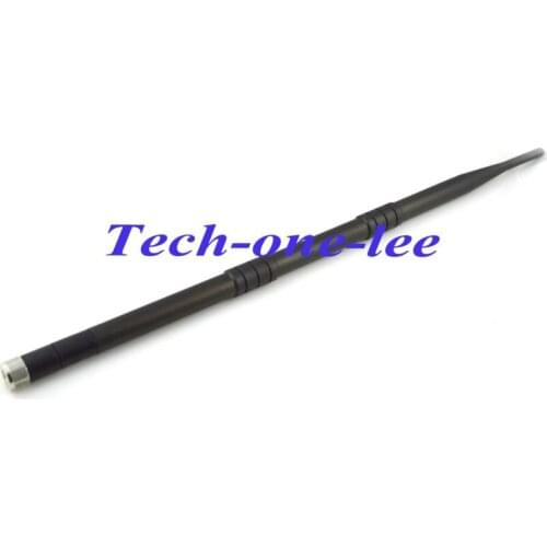 50pcs/lot 2.4Ghz 9dbi WIFI antenna with nickelplated RP SMA male plug connector aerial