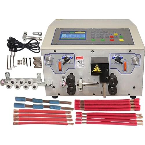 Automatic wire stripping peeling machine SWT-508MAX 500W wire cutting crimping 0.1 to 13mm