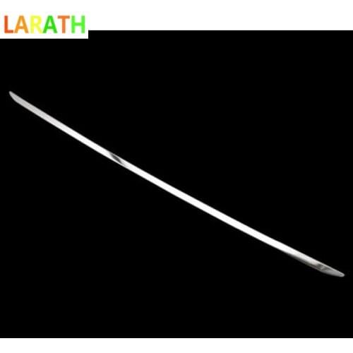 Auto parts stainless steel Trunk trunk luggage trim Car styling fit for Citroen Elysee C-Elysee 2014-2017 1PCS