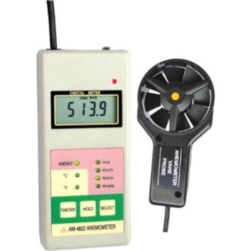 Digital Anemometer AM-4822 Wind Speed Meter AM4822