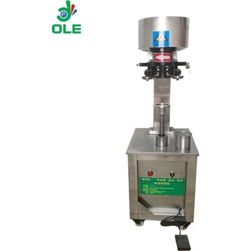Electric Can Jar Seal Machine Soda Beverage Can Sealer Machine Metal Can Seamer Machine