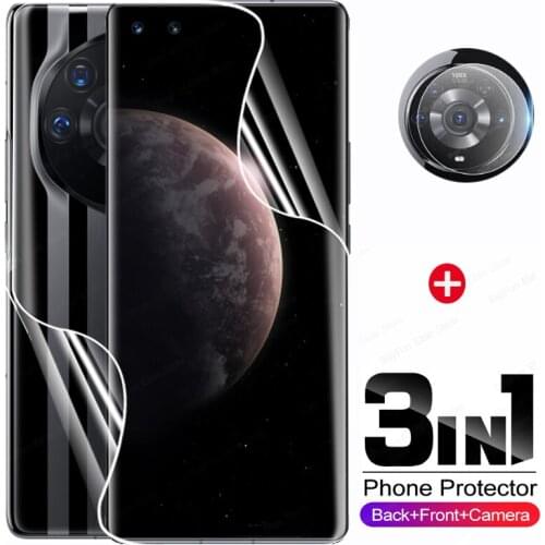 3-in-1 Hydrogel Film For Huawei Honor Magic 3 Pro+ 30Pro Screen Protector For Honor Magic3 Pro Plus Protective Film Not Glass