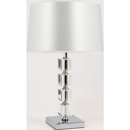 Crystal Table Lamp Desk Lights Home Decor Table Lamps Silver Modern Home Decoration Table Lamps Bedroom Lamp