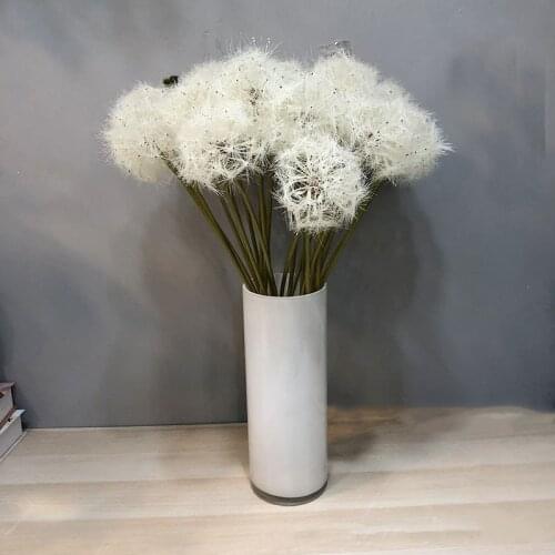 3Pcs Dandelion Artificial Flower Simulation Home Decoration Living Room Flowers Nordic Simplicity Party Branch Imitation Plants