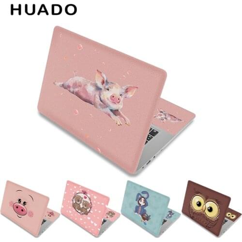 Laptop Skin Cute Animal 13.3" 15.6" Notebook Sticker Cover Vinyl Removable Decal for Macbook/Lenovo/Dell
