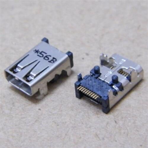 Laptop Micro HDMI Jack Port 19-pin Socket Connector
