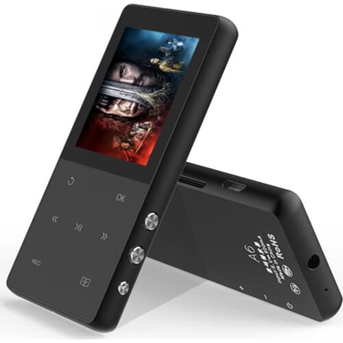 NEW Touch Screen MP3 Player 8GB HIFI Music Player With FM Radio Recorder eBook Video Support TF Card Up To 64GB
