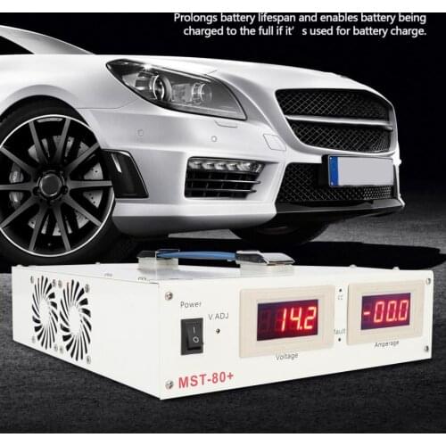 Original Car Voltage Regulator MST-80 Auto battery charger MST 80+ 14V 100A Auto car ECU programming/coding voltage stabilizer