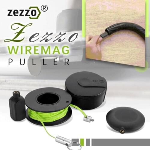 Original Zezzo Wiremag Puller Snap Wire Guider Guider Cable Push Puller Tools Wheel Pushing High Quality DropShipping
