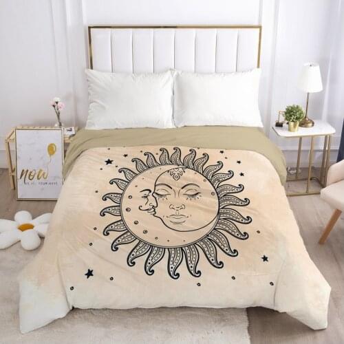 Customize 3D Duvet Cover with Zipper Comforter/Quilt/Blanket Cover 200x200 260x220 Bohemia Bedding Drop ship